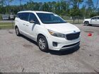 2016 Kia Sedona Lx White vin: KNDMB5C10G6119588