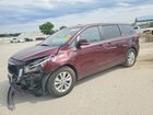 2017 Kia Sedona Lx Бордовый vin: KNDMB5C10H6228618