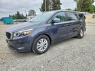 2017 Kia Sedona Lx Gray vin: KNDMB5C12H6234274