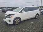 2017 Kia Sedona Lx White vin: KNDMB5C12H6325948