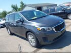 2016 Kia Sedona Lx Черный vin: KNDMB5C13G6189523