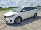 2018 Kia Sedona Lx White vin: KNDMB5C13J6357135