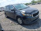 2016 Kia Sedona Lx Gray vin: KNDMB5C16G6140039