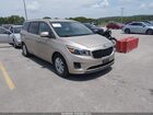 2016 Kia Sedona Lx Beige vin: KNDMB5C17G6185863