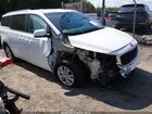 2017 Kia Sedona Lx White vin: KNDMB5C18H6313447