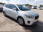2016 Kia Sedona Lx Silver vin: KNDMB5C1XG6196047