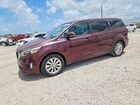 2016 Kia Sedona Ex Burgundy vin: KNDMC5C15G6143852