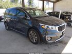 2016 Kia Sedona Sx Luxury Blue vin: KNDME5C17G6117294