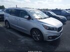 2016 Kia Sedona Sx Luxury Silver vin: KNDME5C18G6186172