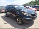 2016 Kia Sportage Lx Black vin: KNDPB3AC3G7879790