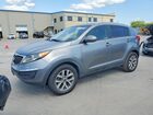 2016 Kia Sportage Lx Gray vin: KNDPB3AC5G7858276