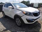 2016 Kia Sportage Lx Белый vin: KNDPB3AC8G7871197