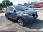 2016 Kia Sportage Lx Blue vin: KNDPB3AC9G7810067