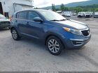 2016 Kia Sportage Lx Dark Blue vin: KNDPB3ACXG7846849