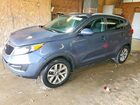 2016 Kia Sportage Lx Blue vin: KNDPBCAC5G7874543