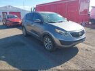2016 Kia Sportage Lx Silver vin: KNDPBCAC8G7864086