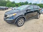 2016 Kia Sportage Lx Black vin: KNDPBCAC9G7852724