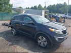 2016 Kia Sportage Ex Black vin: KNDPCCAC4G7808112