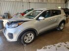 2017 Kia Sportage Lx Silver vin: KNDPM3AC0H7036626