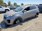 2018 Kia Sportage Lx Gray vin: KNDPM3AC0J7338276
