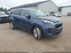2018 Kia Sportage Lx Blue vin: KNDPM3AC3J7354049