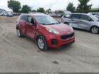 2019 Kia Sportage Lx Red vin: KNDPM3AC3K7526680