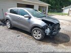 2017 Kia Sportage Lx Серый vin: KNDPM3AC4H7194144