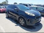 2017 Kia Sportage Lx Black vin: KNDPM3AC4H7210150