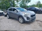 2017 Kia Sportage Lx Gray vin: KNDPM3AC4H7294440