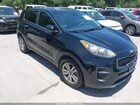 2017 Kia Sportage Lx Black vin: KNDPM3AC5H7050313