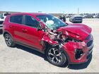 2021 Kia Sportage Lx Red vin: KNDPM3AC5M7855318