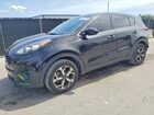 2021 Kia Sportage Lx Black vin: KNDPM3AC5M7877013