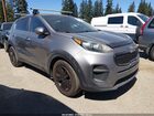 2019 Kia Sportage Lx Gray vin: KNDPM3AC6K7510800