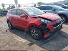 2020 Kia Sportage Lx Maroon vin: KNDPM3AC6L7801072