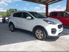 2019 Kia Sportage Lx White vin: KNDPM3AC7K7625972