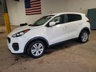 2019 Kia Sportage Lx White vin: KNDPM3AC8K7585644