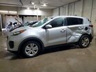 2019 Kia Sportage Lx Silver vin: KNDPM3AC9K7520771