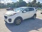 2017 Kia Sportage Lx White vin: KNDPM3ACXH7214042