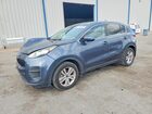 2018 Kia Sportage Lx Blue vin: KNDPM3ACXJ7309710