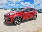 2022 Kia Sportage Lx Red vin: KNDPM3ACXN7009753