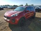 2017 Kia Sportage Lx Red vin: KNDPMCAC1H7248676