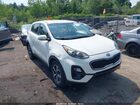 2020 Kia Sportage Lx White vin: KNDPMCAC1L7629405