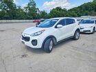 2017 Kia Sportage Lx Silver vin: KNDPMCAC2H7091028