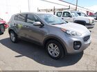2018 Kia Sportage Lx Gray vin: KNDPMCAC3J7469976