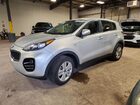 2018 Kia Sportage Lx Silver vin: KNDPMCAC4J7403579