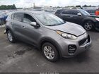 2017 Kia Sportage Lx Gray vin: KNDPMCAC6H7264386