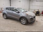 2017 Kia Sportage Lx Silver vin: KNDPMCAC6H7290213