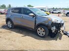 2018 Kia Sportage Lx Gray vin: KNDPMCAC6J7346429