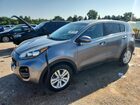2018 Kia Sportage Lx Gray vin: KNDPMCAC6J7448099