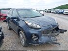 2019 Kia Sportage Lx Blue vin: KNDPMCAC6K7550908